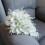White Artificial Wedding Bouquet with Pearls 2