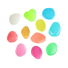 Miayilima glowing garden pebbles resin 500g
