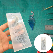 DIY siliconen mal, Celebration Activ siliconen mal, DIY knutselset voor sieraden, hangers, epoxyhars, DIY kunst- en knutselgereedschap voor beginners