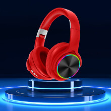 Quinlirra Wireless Gaming Headset Bluetooth 5.0 Red
