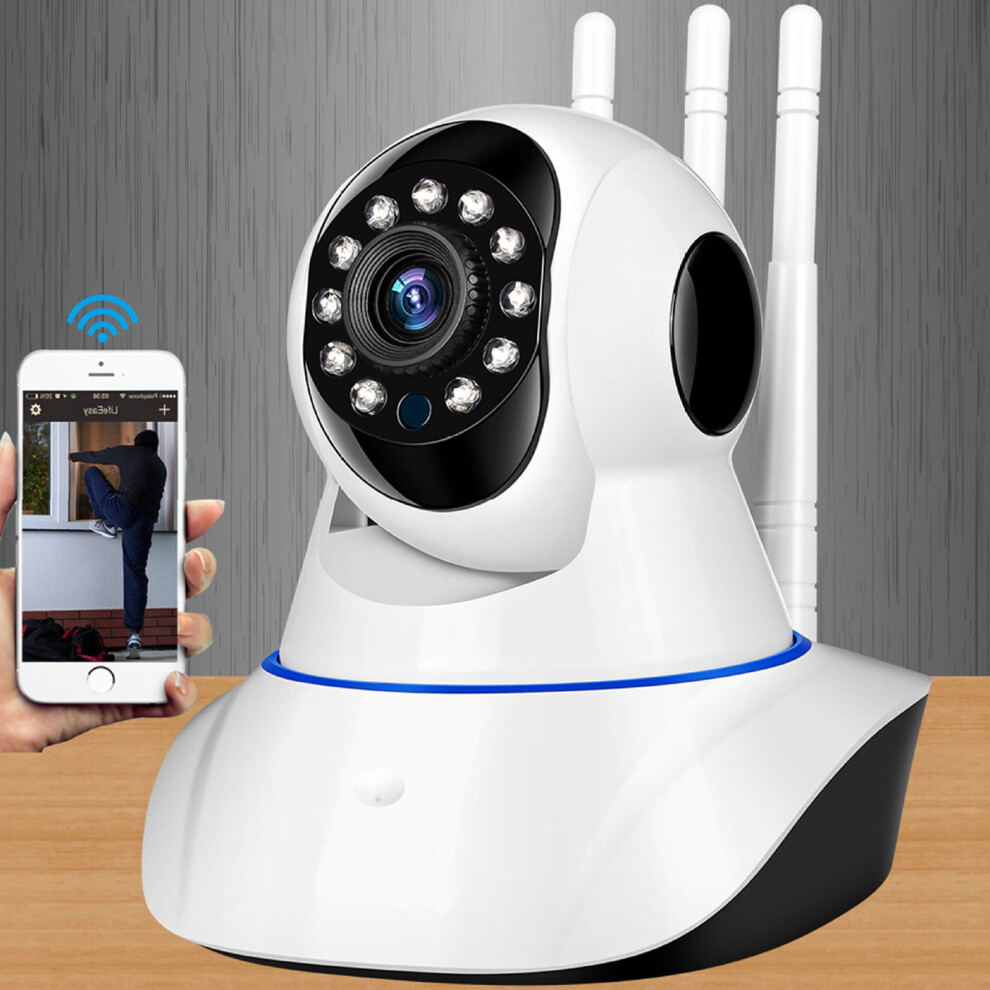 Ip Camera Wi-Fi Hd 1080P 360 Night Vision 972700176319