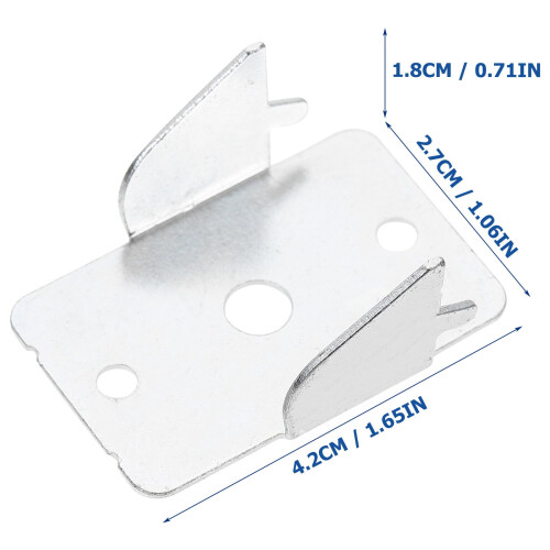 Supports de tringle à rideaux DSH avec vis (6 jeux) 2