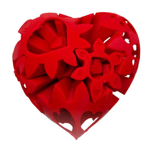 Printable Cut-Out Gear Balls and Hearts 1