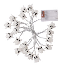 Guirlande lumineuse citrouille d'Halloween, lumières orange Jack O'Lantern pour fête d'automne dans le jardin, porche, arbre, compatible avec