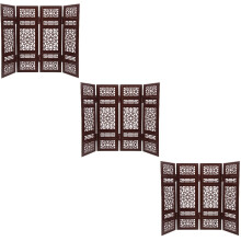 Mini Chinese Screen Model Ornamental Divider Set 6 Pieces