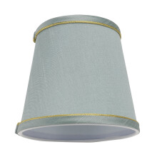 Modern fabric wall lamp with 5-inch shade