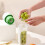 Xubond Portable USB Juicer Blue Cold Press Small Juice Cup 7