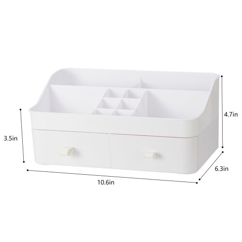 Makeup Organizer with Drawers for Cosmetics Jewelry Nails 2