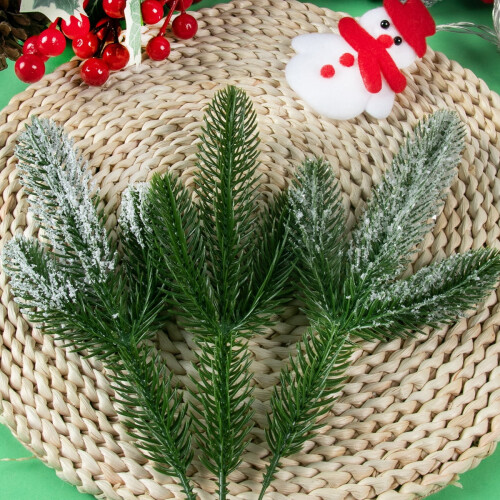 Artificial Pine Branches Green 10 or 20 pcs 1