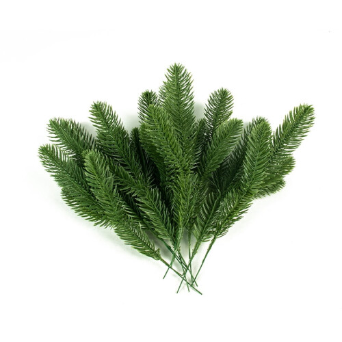 Artificial Pine Branches Green 10 or 20 pcs 2