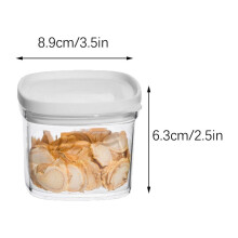 Tanque de almacenamiento sellado Quinlirra Easter Clearance para cereales, caja de almacenamiento grande para alimentos de cocina, almacenamiento de