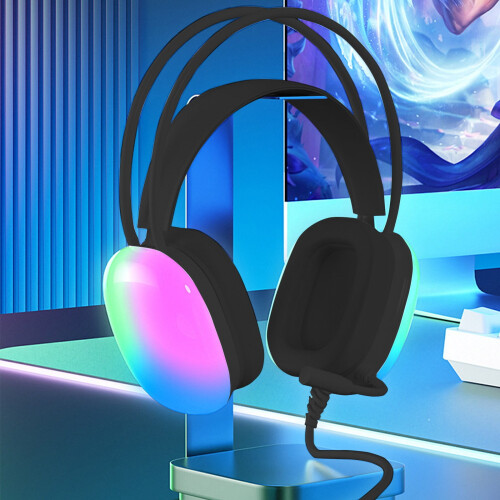 Quinlirra Wireless Gaming Headset Black 7.1 Surround