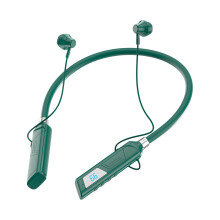 Auriculares inalámbricos VALSEEL, auriculares Bluetooth para el cuello con cancelación de ruido, batería de larga duración, pantalla digital,