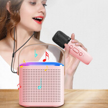 Quinlirra Bluetooth speaker with mic 2-in-1 karaoke system