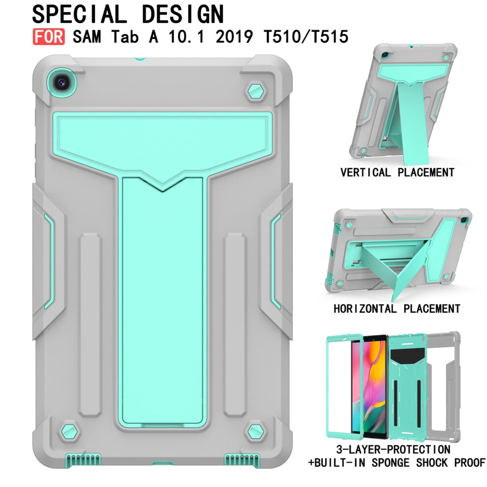 Quinlirra Tablet Case For Galaxy Tab A 10.1 2019 T510/T515 972700587597