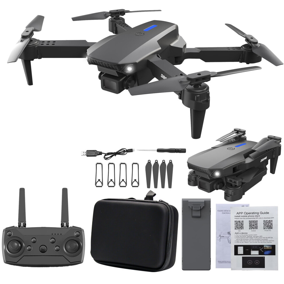 Quinlirra Folding Drone With Altitude Hold 4 Protective 972700586460