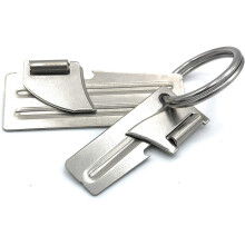 Ensemble de 3 pièces P38 et P51 et porte-clés en acier, ouvre-boîte de survie authentique