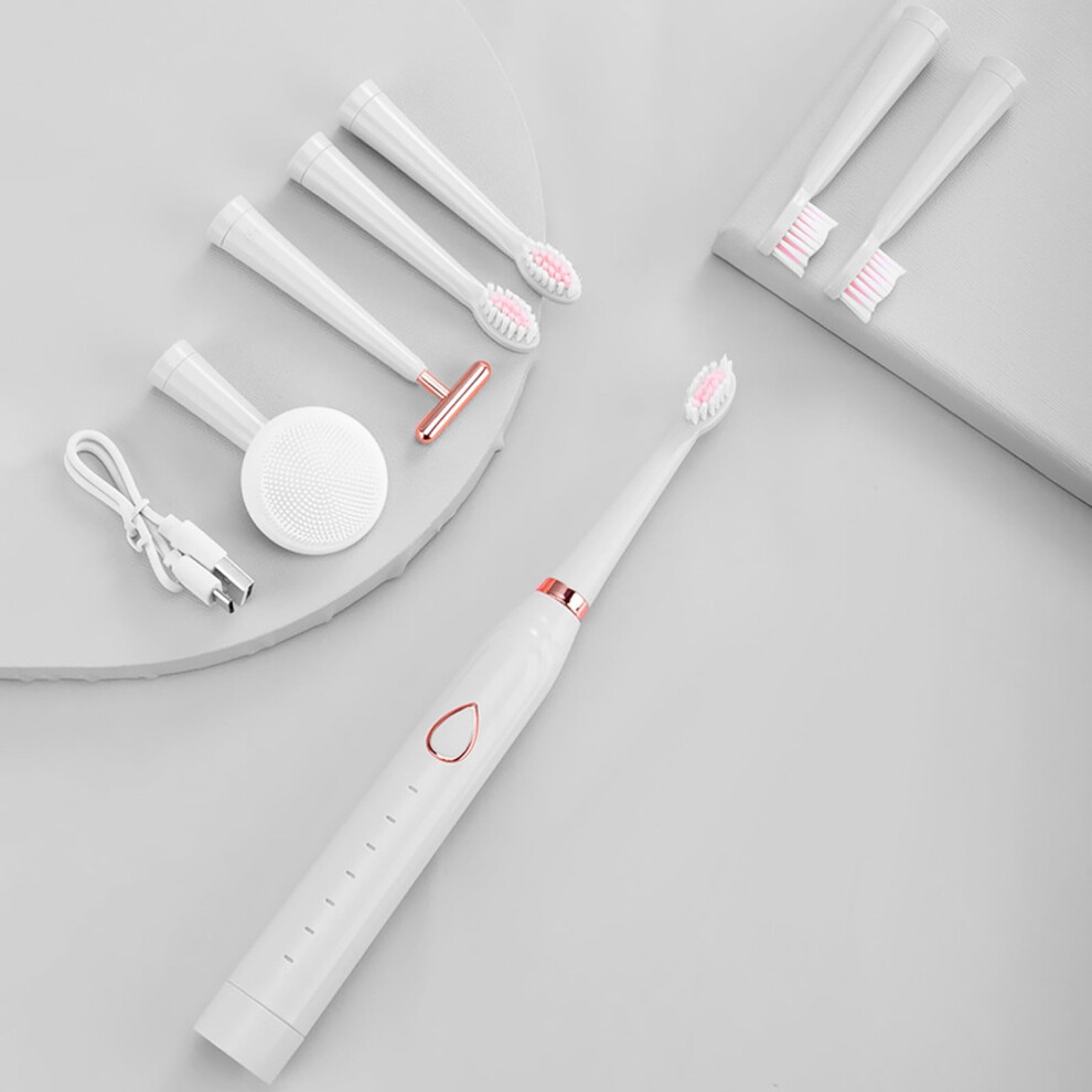 Electric Toothbrush USB Charging Smart Timer IPX7 Waterproof