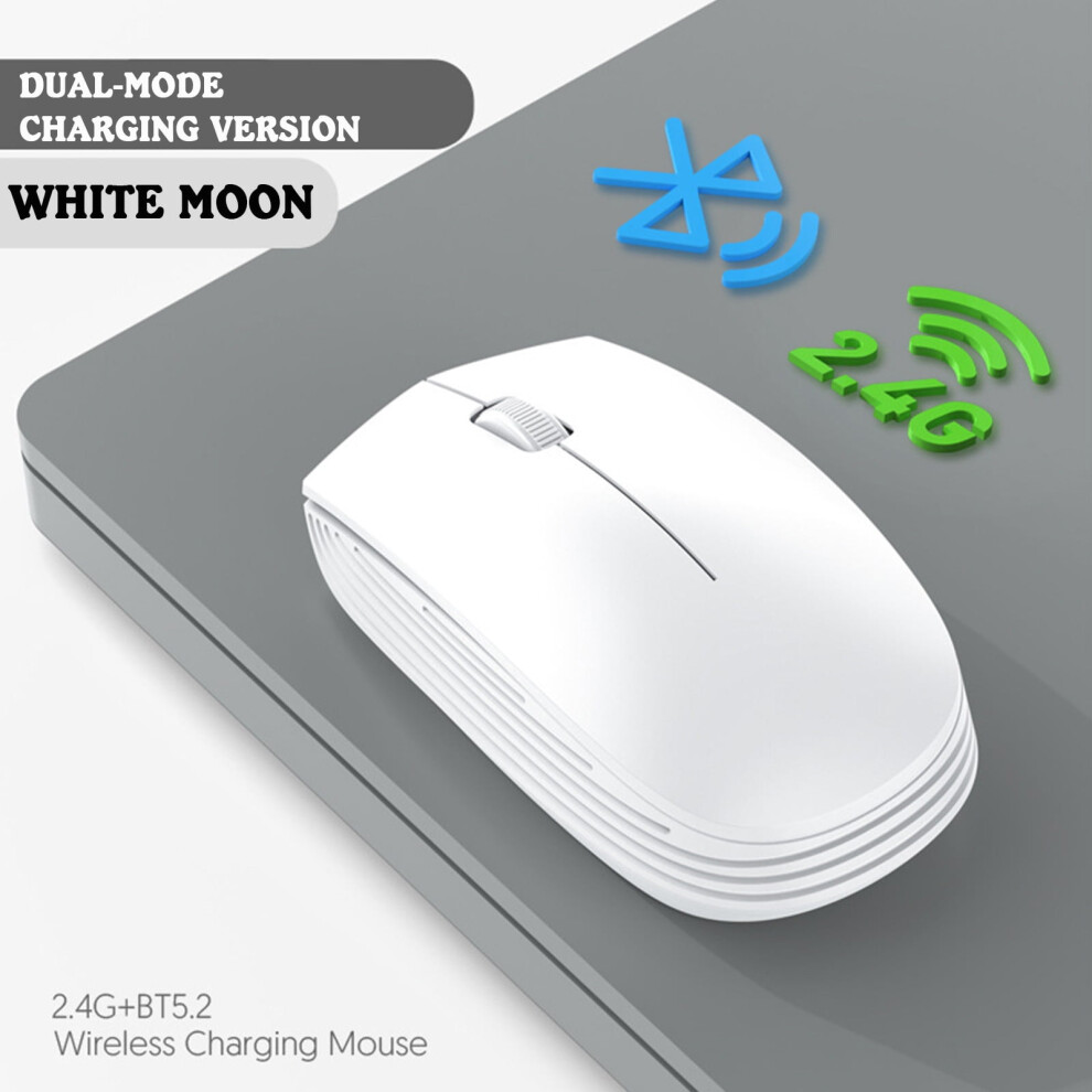 Quinlirra Wireless Bluetooth Mouse Silent Slim Rechargeable 972700571473