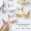 Gold Butterfly Wall Stickers 3D Removable 12 pcs 5