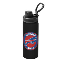 Buffalo Bills kulacs, 18 oz-os rozsdamentes acélból készült, szigetelt pohár tetővel, vákuumszigetelt utazóbögre, kompatibilis a [XXX]