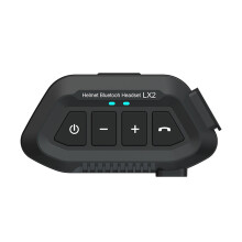 Accessoires auto VALSEEL Casque de moto Bluetooth 5.0, oreillette Bluetooth pour casque intégral et demi-casque, longue portée, sans fil