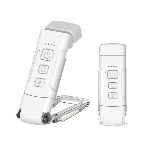 Φως με κλιπ Quinlirra, φορητή λάμπα με κλιπ φόρτισης USB, προστασία ματιών Mini LED για