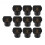 50Pcs for  A1  Silicone Socks, Hotend Protective Cover, Insulation Case for Enhanced 3D Printer Performance 2
