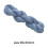 Boho Gauze Table Runner Blue Soft Crinkled Polyester 1 Pack 3