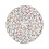 Meuva round table mats PP thermal insulation 4 pcs teal lace 3