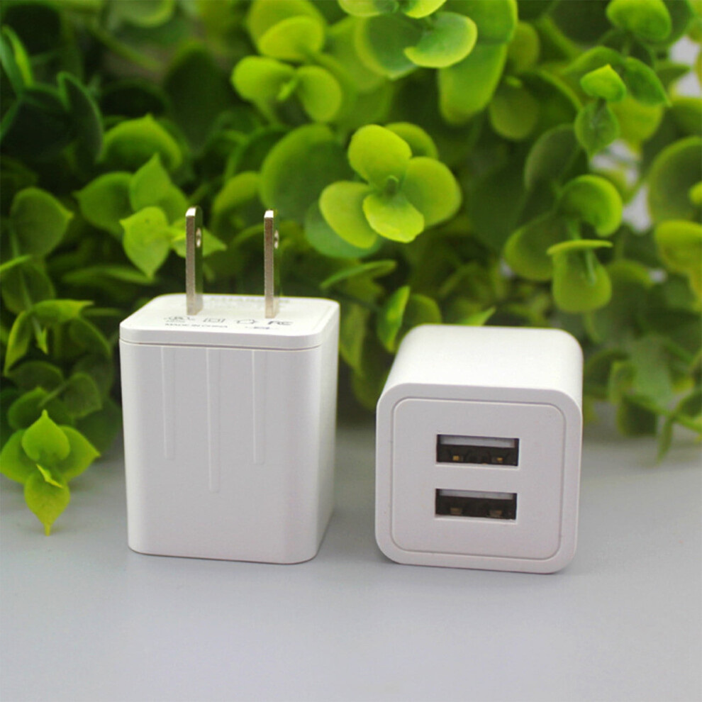 Quinlirra Usb Wall Charger Dual Port 2.1A White 908436332118