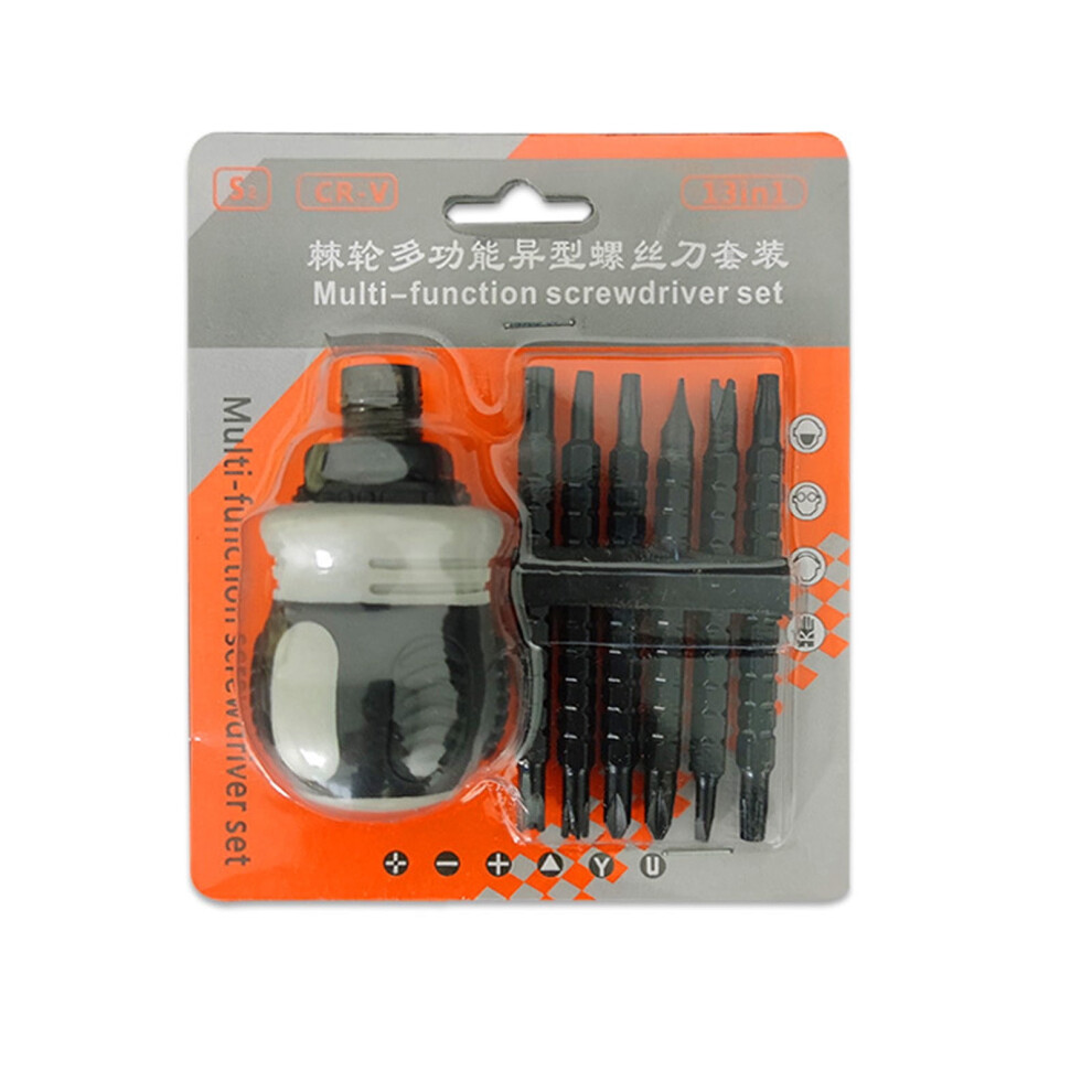 Ratcheting Screwdriver Set Magnetic 13-In-1 908436332101