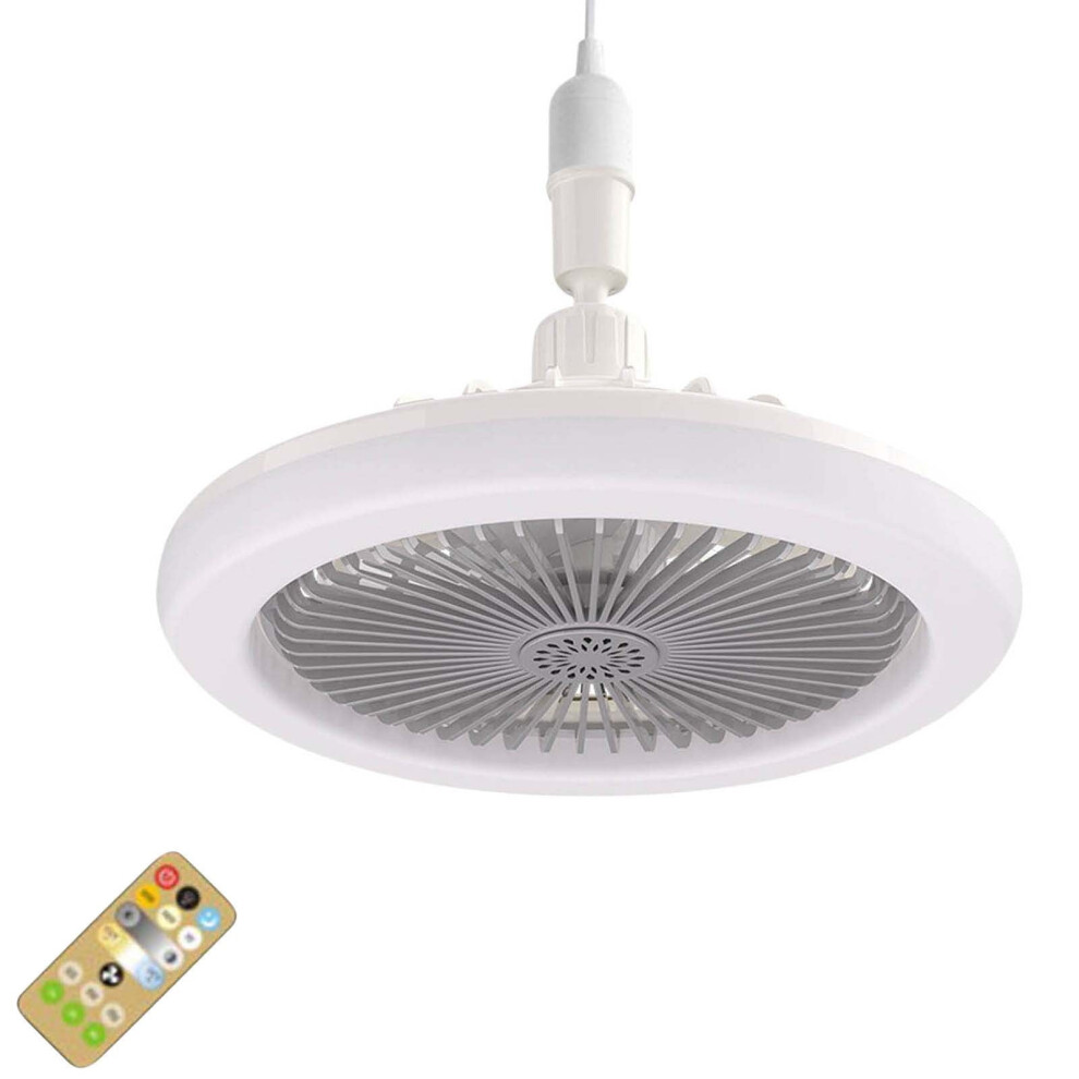 Ceiling Fan With Integrated Light E27 Base 908436988308