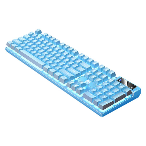 Gaming Keyboard USB Wired Ergonomic Mechanical 104 Keys 1