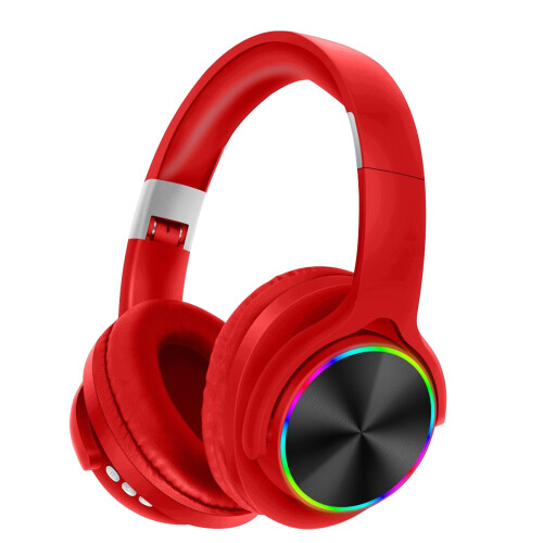 Quinlirra Wireless Gaming Headset Bluetooth 5.0 Red 1