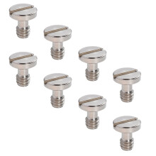 Mikrofonholder til stativkamera, skrueadapter, stativplade, lamper, 8 stk.