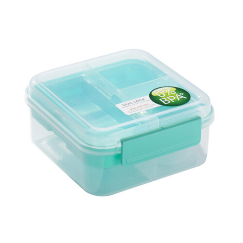 Double Layer Leak-proof Bento Box Microwave Freezer Safe 3 1
