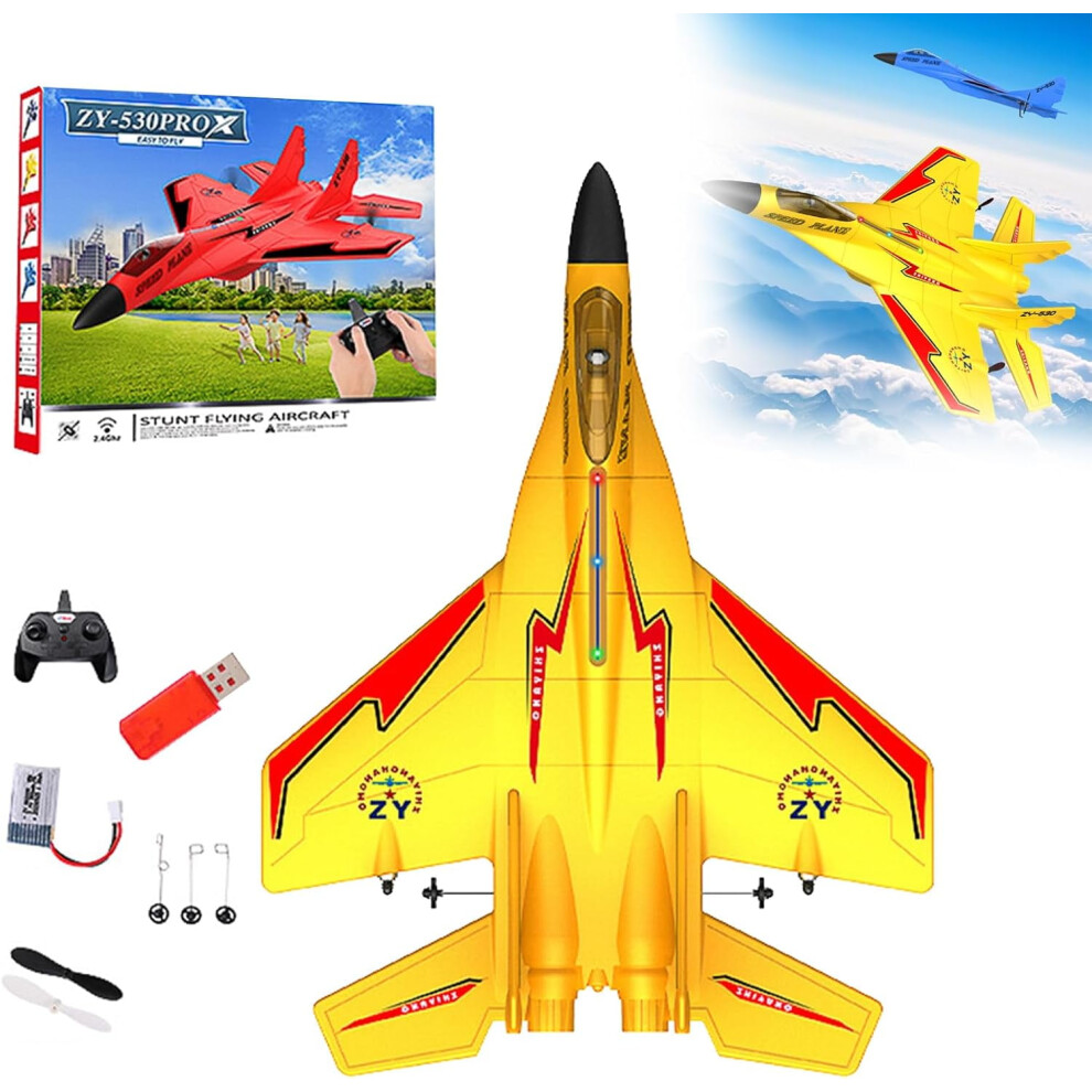 Rc Fighter Plane 2.4Ghz Remote Control Toy For Kids And 971050889344