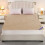 Protège-matelas matelassé imperméable jaune 6