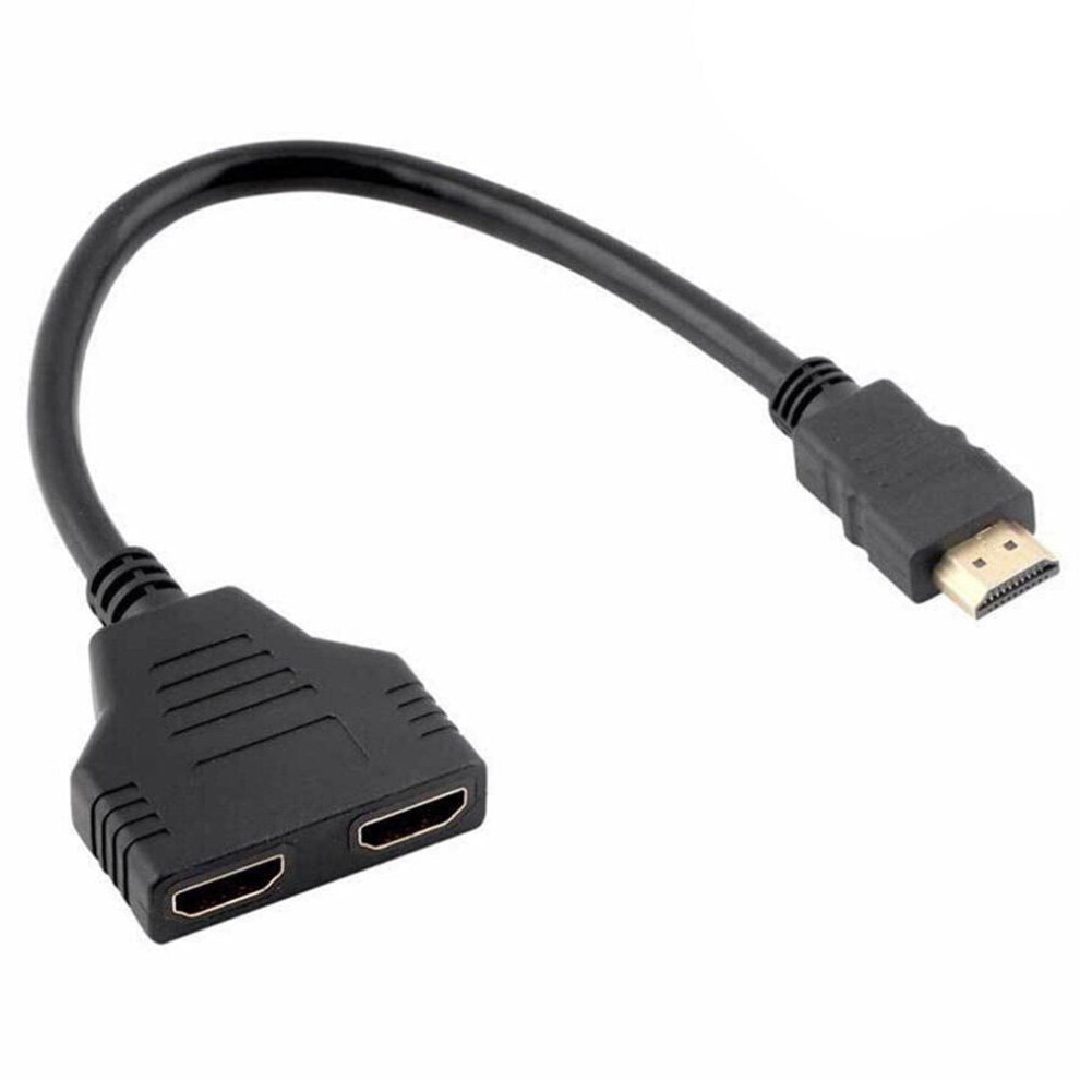 Video Splitter Adapter Cable For Phones And Monitors Dual 971050890869
