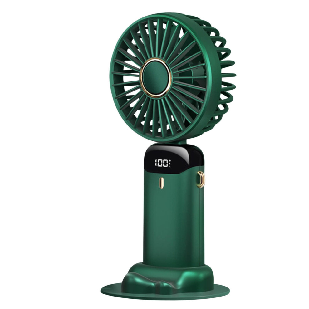 Portable Folding Fan Usb Rechargeable 5 Speeds 5000Mah 971050914442