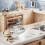 Stackable Square Sink Basin Space-Saving Smooth Edge 1 Pack 4