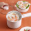 Electric Hot Pot Beige Multifunctional 2