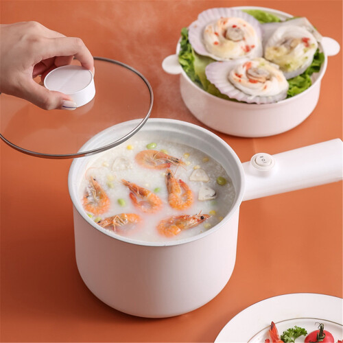 Electric Hot Pot White Multifunctional 1