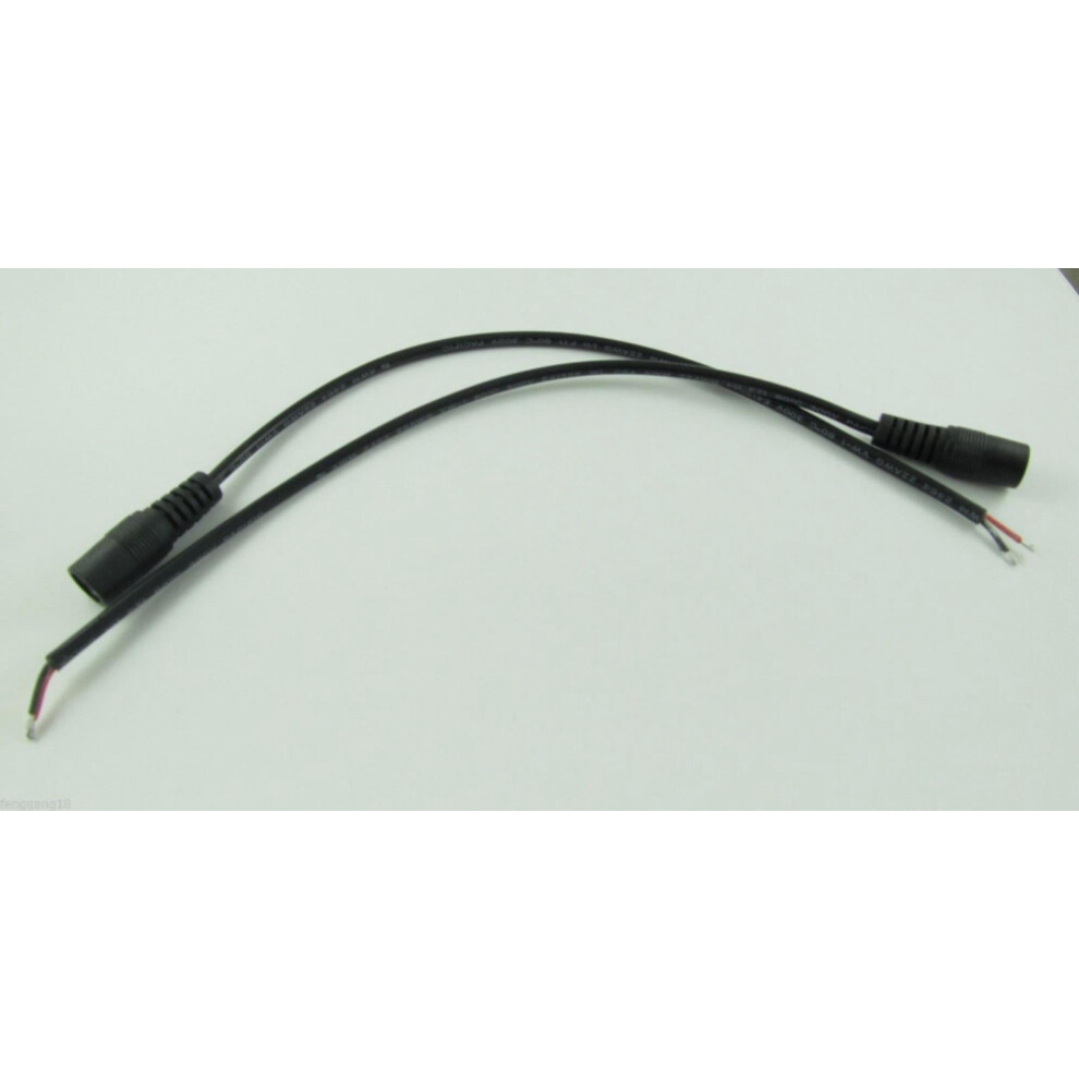 Cctv Dc Power Plug Jack 5.5X2.1mm Female 5 Pcs 971050891125