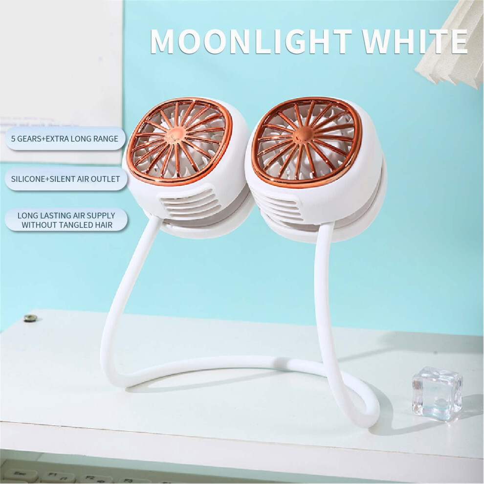 Ozmmyan Portable Neck Hanging Fan Foldable Pocket 971050915739