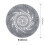 Plastic Bathroom Hair Filter Drain Cover 1 Pack 2