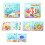 VALSEEL soft baby bath book waterproof educational toy 2