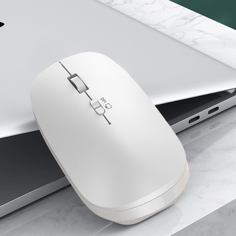 Ozmmyan Wireless Mouse 2.4Ghz Adjustable Dpi White 971050909707