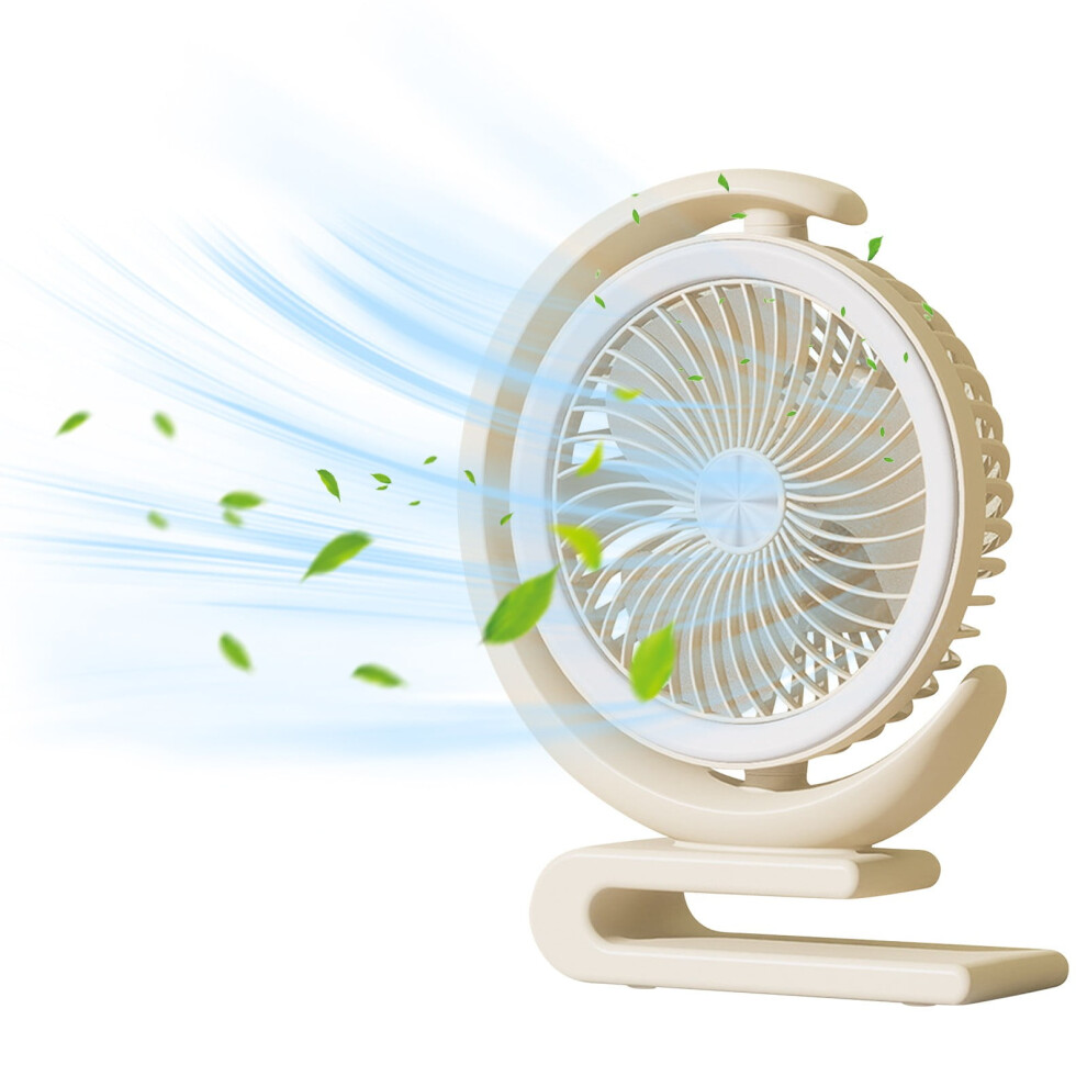 Desktop Fan Usb Rechargeable Rotary Circulating Fan 908436001502